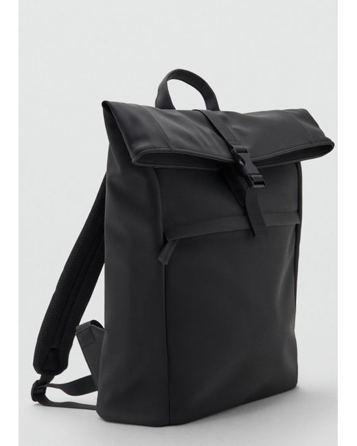 Mango Rucksack in Black für Herren