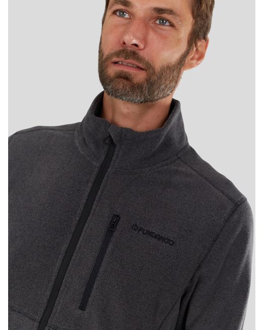 Fundango Fleecejacke Jeffrey Fullzip Fleece in Gray für Herren
