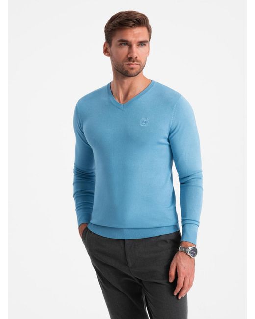 Ombre Pullover in Blue für Herren
