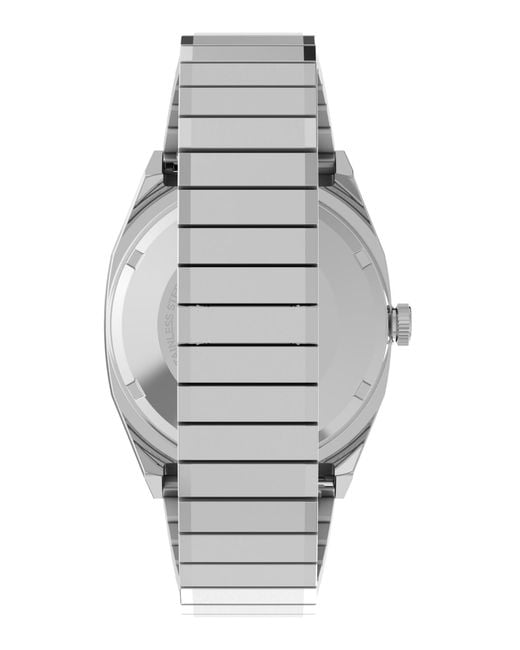 Timex Uhr Automatic 1983 E Line Reissue in Gray für Herren