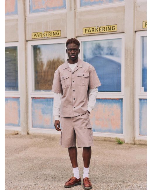 Solid Bermudas Sdalann in Natural für Herren