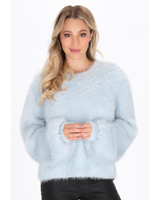 faina Blue Pullover