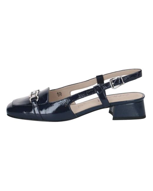 Caprice Blue Pumps