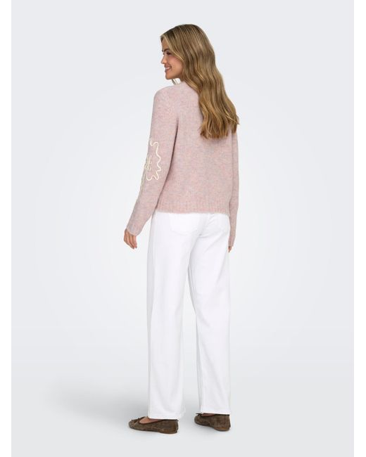ONLY Pink Pullover Onlalta