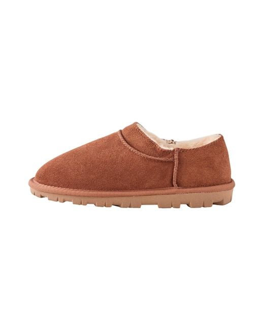 Next Brown Hausschuh