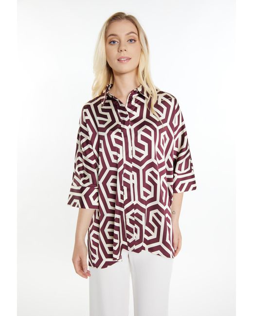 DreiMaster Klassik Red Bluse