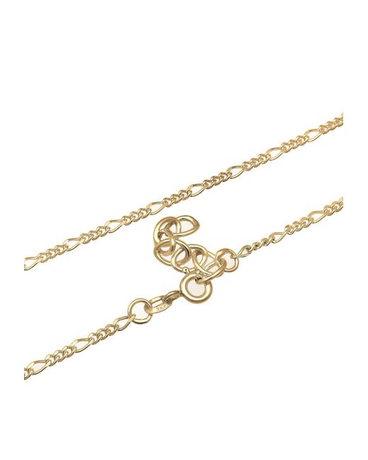 Elli Jewelry Metallic Kette Figaro