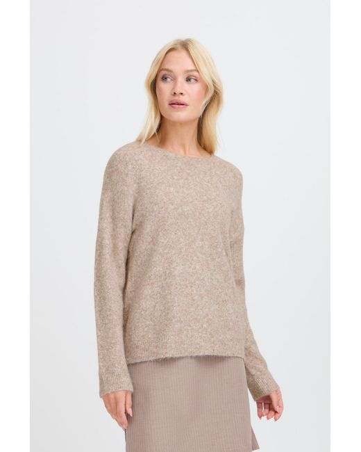 B.Young White Pullover