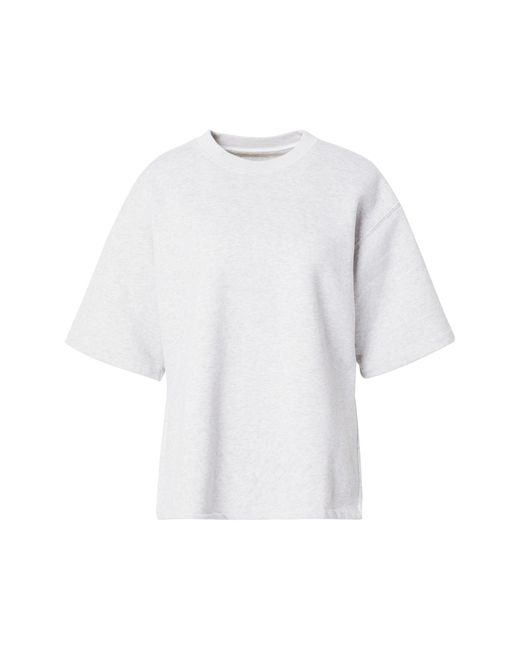 Abercrombie & Fitch White Sweatshirt