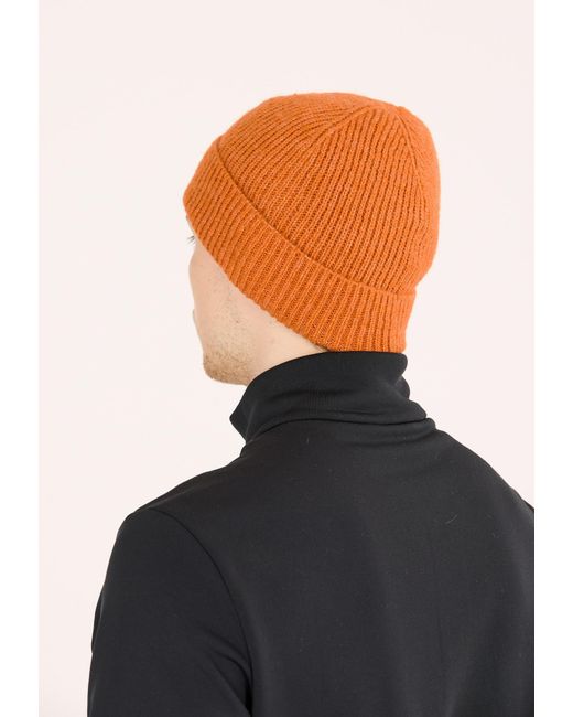 SLOPE Mütze Andi in Orange für Herren