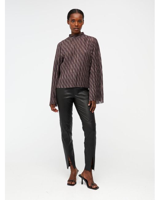Object Gray Bluse 'lux'