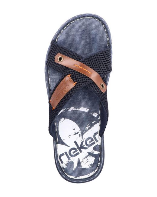 Rieker Pantolette in Blue für Herren