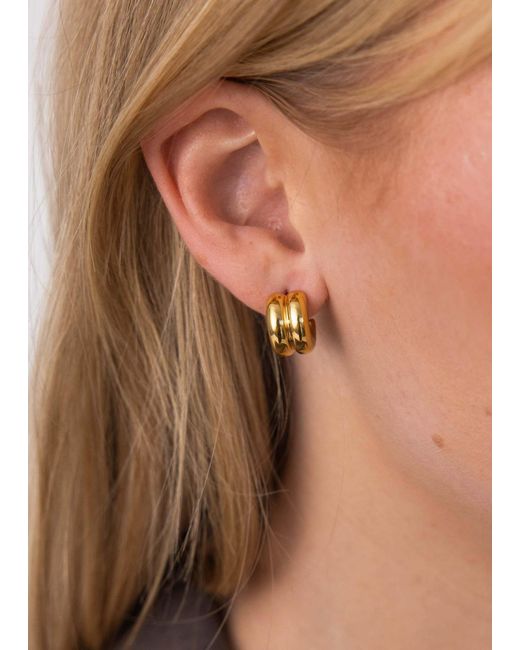 PURELEI Metallic Ohrringe Flow