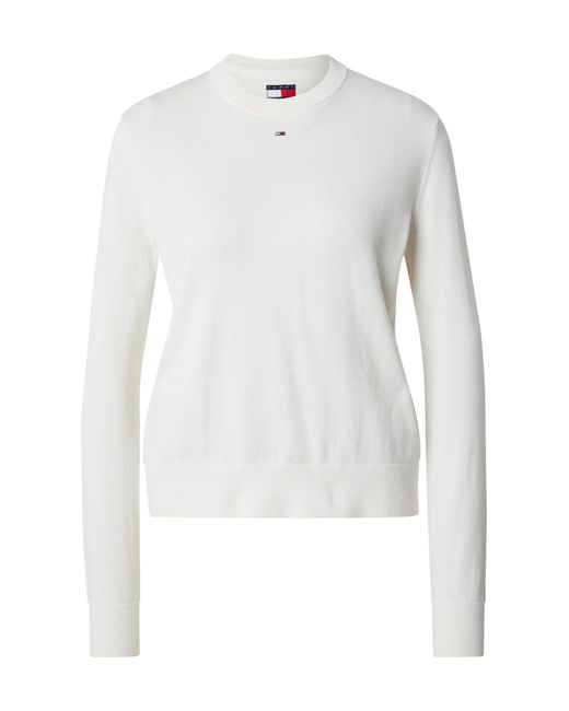 Tommy Hilfiger White Pullover Essential