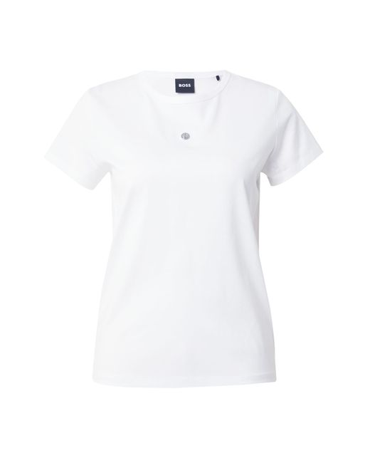 Boss White T-shirt 'eventsa'