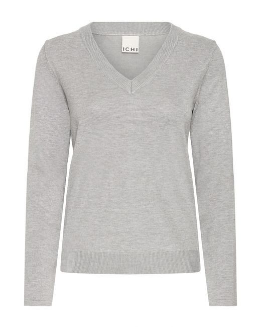 Ichi Gray Pullover Ihluls