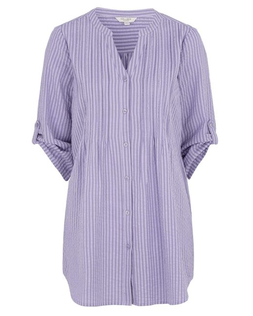 Cellbes of Sweden Purple Bluse