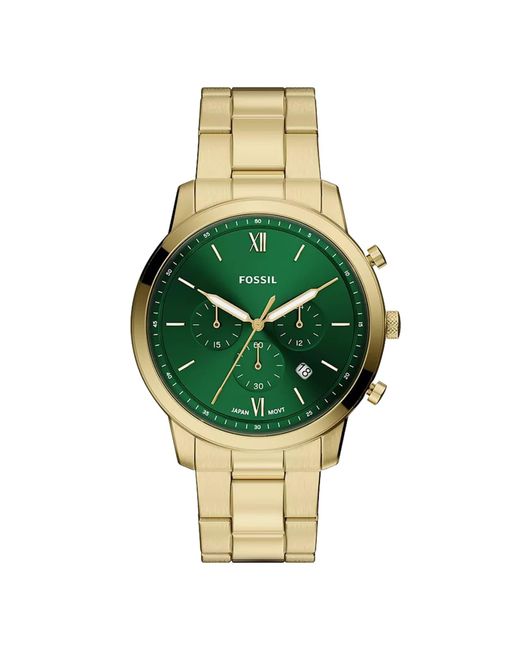Fossil Analoguhr Neutra in Green für Herren