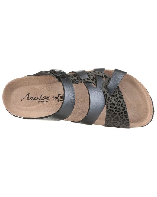 Aniston Black Pantolette