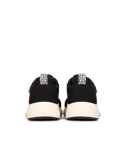 Posh By Poelman Black Sneaker 'Carocel'