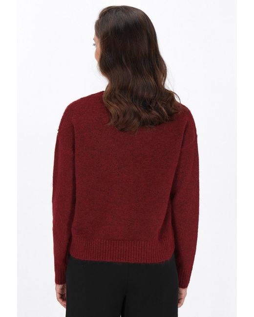 Usha Red Pullover