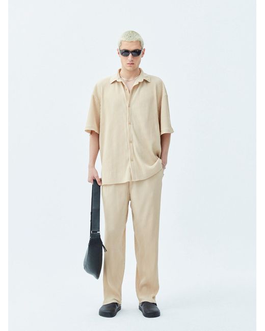 VAMOS CLO Hemd in Natural für Herren