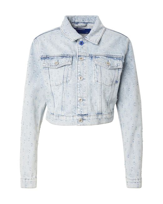 Karl Lagerfeld Blue Jacke
