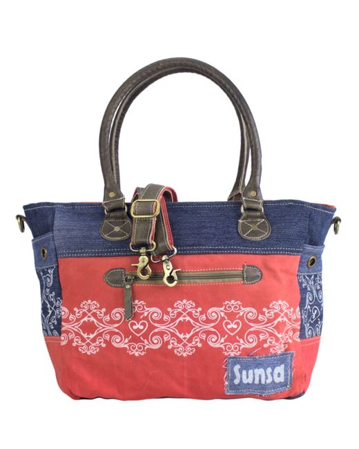 Sunsa Blue Handtasche