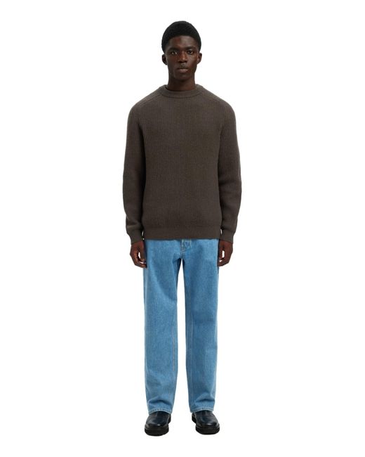 SELECTED Pullover in Gray für Herren