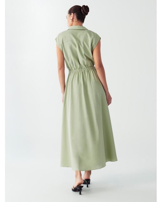 Willa Green Kleid Petal