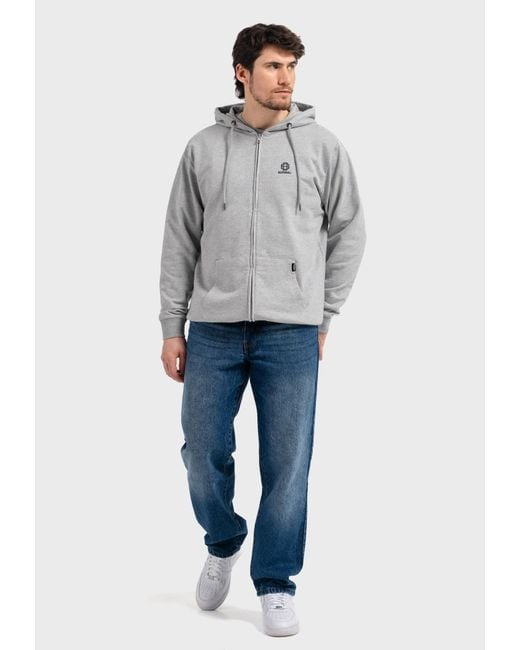 Oldskull Gray Sweatjacke Basic 25