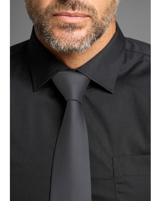 Man's World World Krawatte in Black für Herren