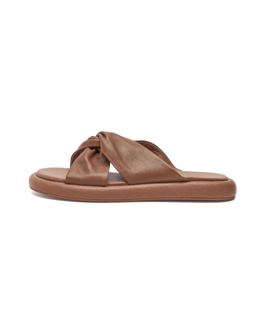 Woden Brown Pantolette Mascha