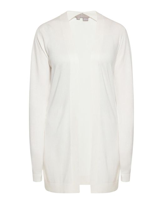 RISA White Strickjacke