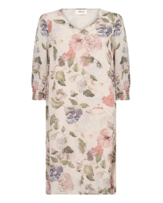 Cream Natural Kleid 'Crhailey'