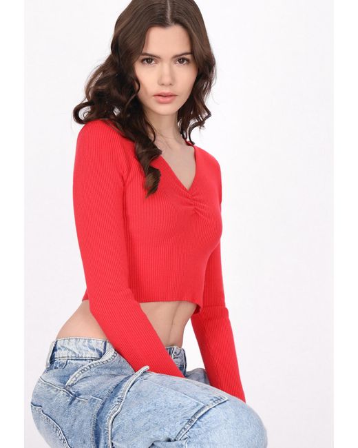 myMo Red Pullover Comfy