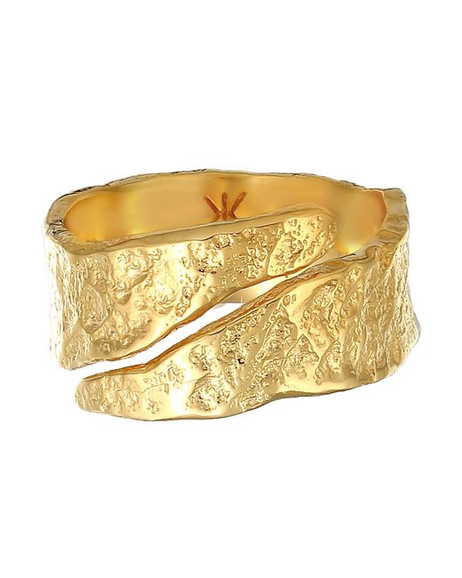 Kuzzoi Ring in Metallic für Herren