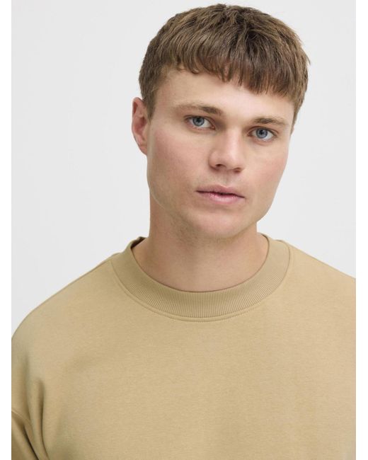 Solid Sweatshirt Lenz in Natural für Herren