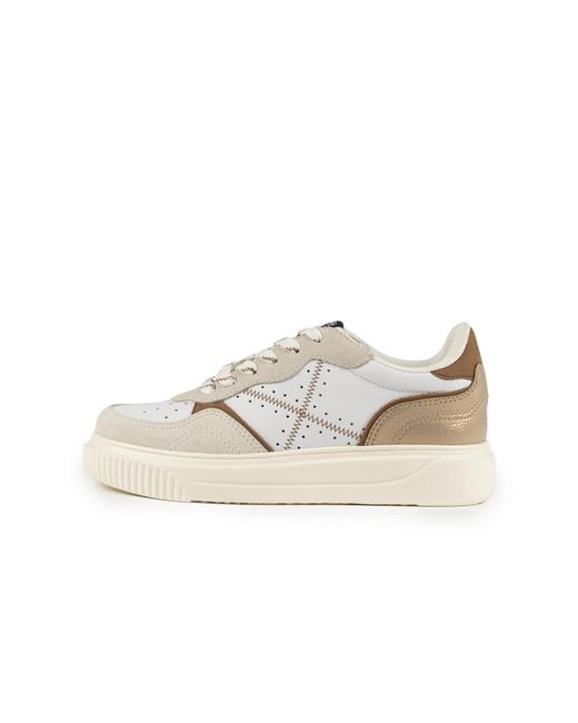 Munich White Trainers Suggar
