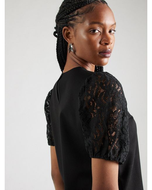 /about You Black T-Shirt 'Charlotta'