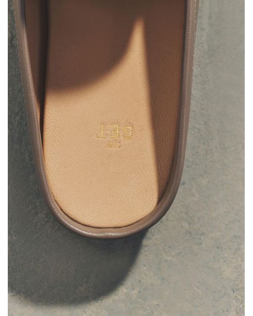 The Set Brown Pantolette