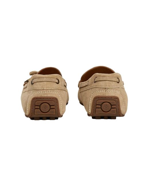 Hackett Mokassins Driver Laces in Natural für Herren