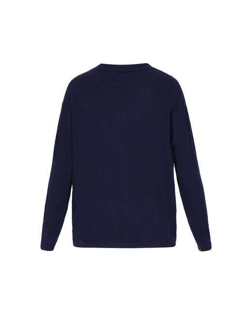 Usha Blue Pullover Casual
