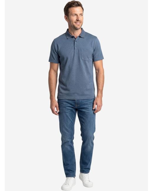 RAGMAN Shirt Basic in Green für Herren
