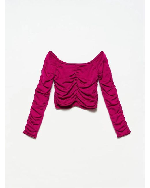 Dilvin Red Pullover Pullover