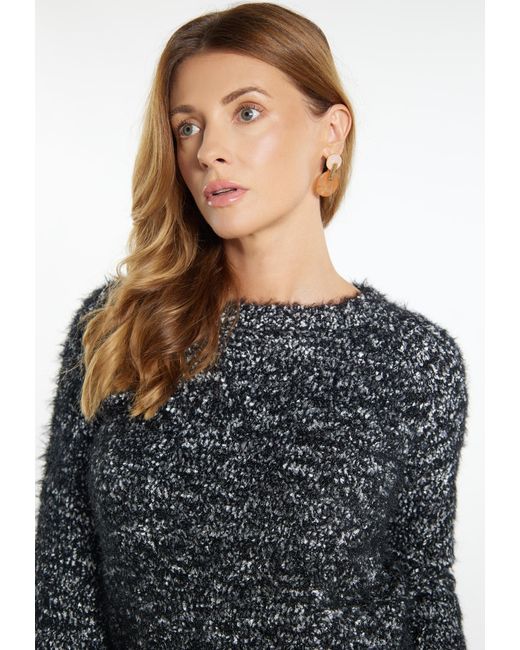 Usha Black Pullover Lurea