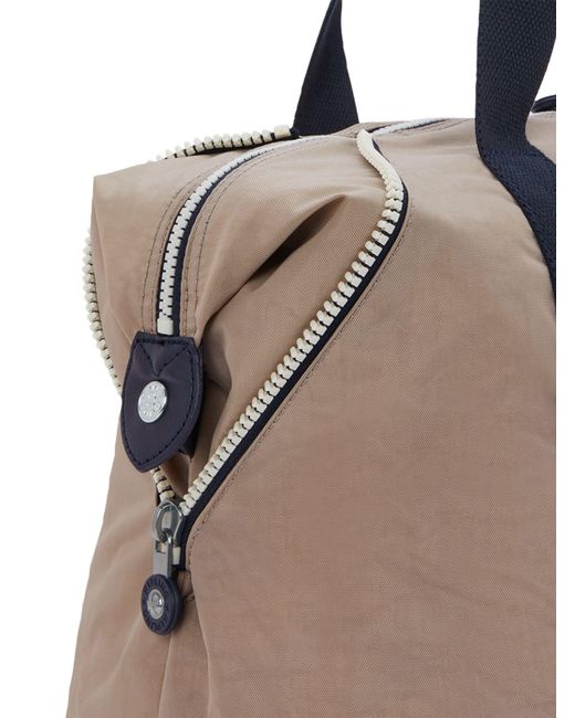Kipling White Shopper Art