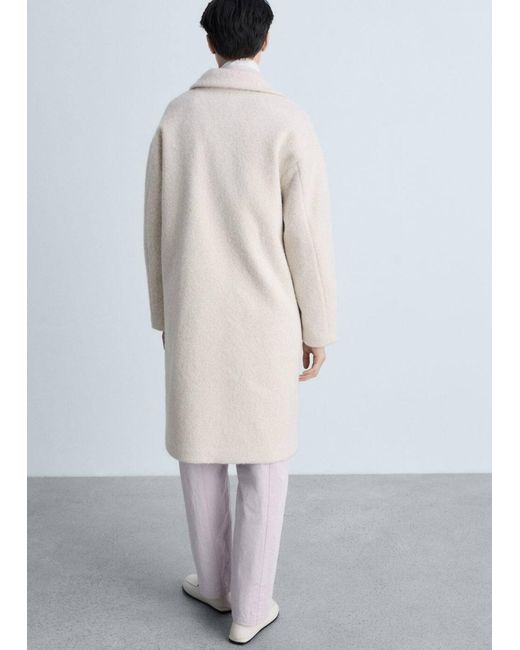Mango White Mantel 'Finster'