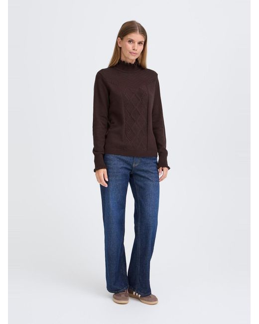 Oxmo Brown Pullover Poxbmmnera