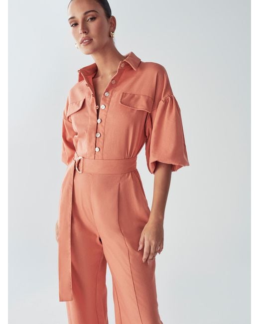 Willa Red Jumpsuit 'Braelyn'